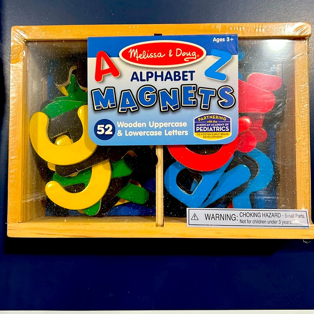 NWT MELISSA & DOUG Alphabet Magnets